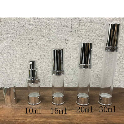 Airless pompfles Custom plastic cosmetische fles met zachte afwerking