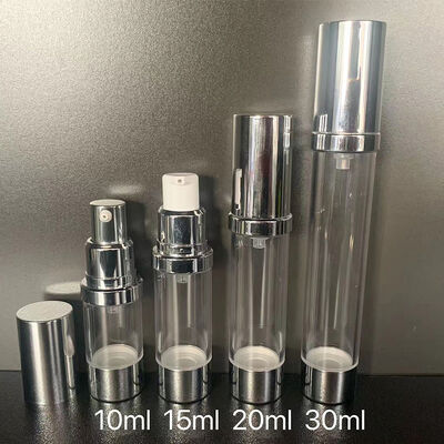 10 ml 15 ml 20 ml 30 ml dubbelwandige luchtloze fles voor huidverzorging