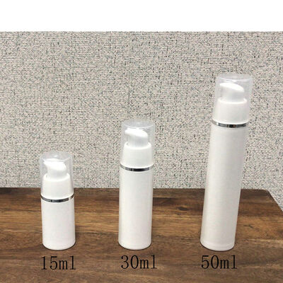 Leeg Plastic Lotion Airless Face Serum Pump Flasje voor huidverzorging Verpakking Airless 50ml