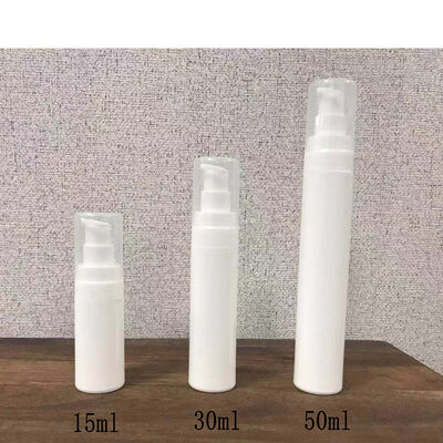 Leeg Plastic Lotion Airless Face Serum Pump Flasje voor huidverzorging Verpakking Airless 50ml