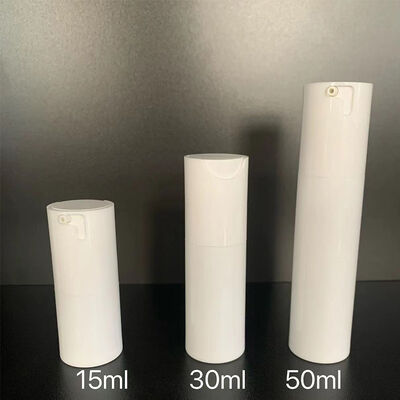 Cosmetische luchtloze pompfles 15 ml 30 ml 50 ml Draai plastic cosmetische luchtloze pompfles