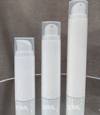 15 ml 30 ml 40 ml 50 ml Cosmetische luchtloze fles Lichaamscrème Luchtdichte luchtloze pompfles