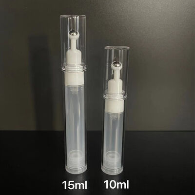Milieuvriendelijk 15 ml 30 ml 45 ml 50 ml Transparent Leeg PP Plastic Cosmetic Packaging Container Serum Lotion luchtloze pompfles