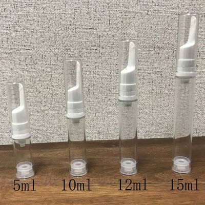 Hervulbare PP Airless Witte Lotionpompflessen 15 ml 30 ml 40 ml 50 ml Cosmetische Huidverzorging Gel Crème Verpakking