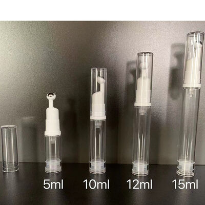 Hervulbare PP Airless Witte Lotionpompflessen 15 ml 30 ml 40 ml 50 ml Cosmetische Huidverzorging Gel Crème Verpakking