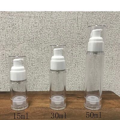 5 ml 10 ml 15 ml Wit Roze Blauw Zwart Luchtloze Lotion Pump PP Fles Luchtloze Cosmetische Reizen Luxe Luchtloze Fles