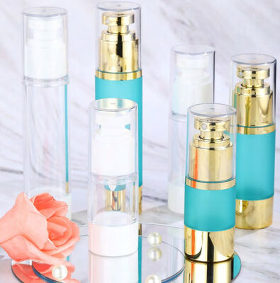 PP-plastic cosmetische luchtloze vacuümpompfles