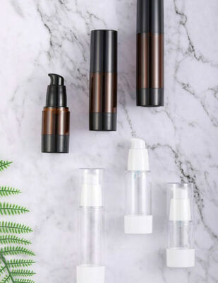 Luxe cosmetische lotion fles verpakking set luchtloze fles voor crème
