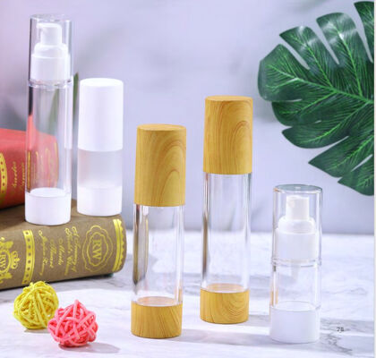 Luxe cosmetische lotion fles verpakking set luchtloze fles voor crème