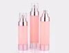 Leeg Plastic Lotion Airless Face Serum Pump Flasje voor huidverzorging verpakking