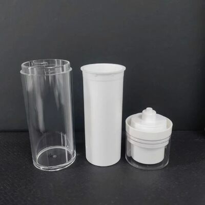 Luxe cosmetica lotion fles set 30ml Custom lege gezicht crème glazen pot met pomp