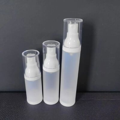 Luxe cosmetica lotion fles set 30ml Custom lege gezicht crème glazen pot met pomp