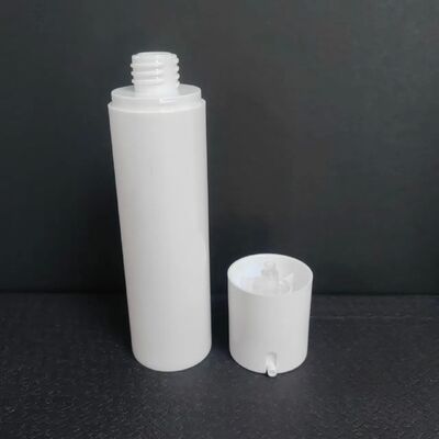 Cosmetische verpakking 30 ml luchtloze pompfles Wit plastic fles lotion pomp PP fles
