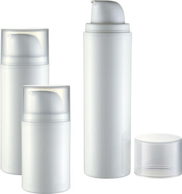 20 ml 30 ml transparante tweezijdige crèmelotionpomp voor cosmetica