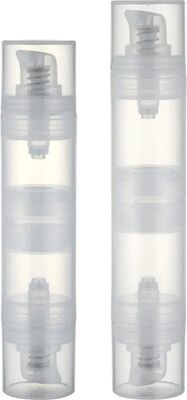 20 ml 30 ml transparante tweezijdige crèmelotionpomp voor cosmetica