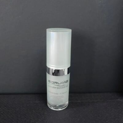Gratis monster witte 30 ml PCR airless pompfles cosmetisch, volledig plastic PP airless lotion pompfles, Garrafa Sem Ar
