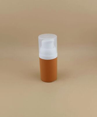 Nieuw ontwerp Bruine Draagbare Plastic Airless Flasje en Reisgemak met Duidelijke Hoofd A