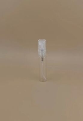 Mini doorzichtige draagbare airless pompfles voor cosmetica