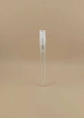 Mini doorzichtige draagbare airless pompfles voor cosmetica