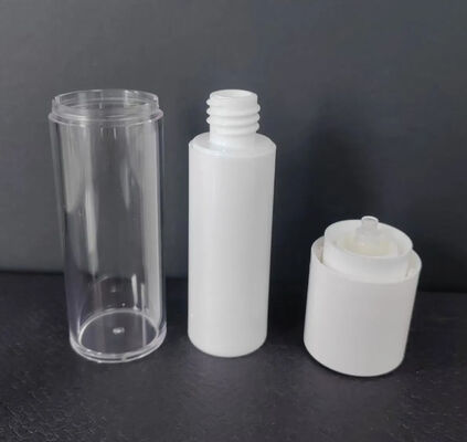 Luxe Slim Water Foaming Hervulbare Luchtloze Cosmetische Pomp Fles met voor huidverzorging