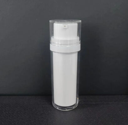 Luxe Slim Water Foaming Hervulbare Luchtloze Cosmetische Pomp Fles met voor huidverzorging