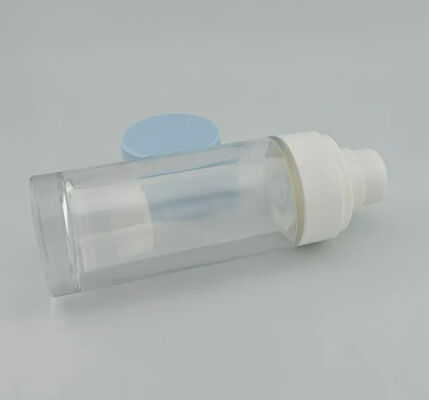Glazen airless lotionpompfles Serumdispenser 15 ml 30 ml 50 ml