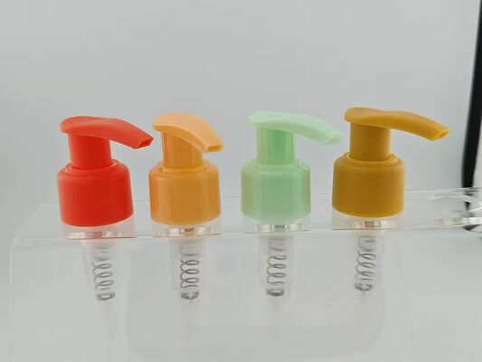 28/410 Nieuwe plastic lotionpomp voor flessen met rechts-links slot