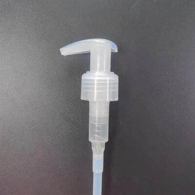 Pompkop 2cc Dispenser Lotion Pump 28/410 Glanzend zilver gemetalliseerd