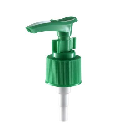 24/410 Groene Custom PP Materiaal Lotion Dispenser Pomp met Clip Lock voor Vloeibare Zeep Huidverzorging Lotion