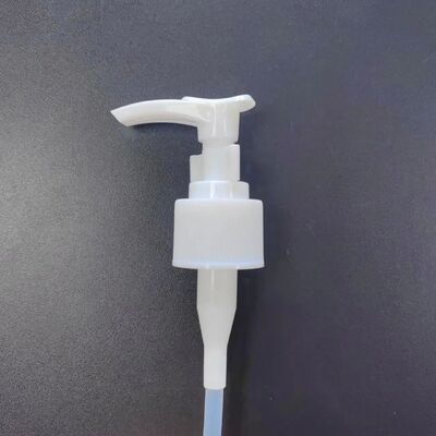 Custom 24/410 Lotion Pomp Clip Lock Witte Kleur Plastic Lotion Dispenser Lotion Pompen voor Shampoo Vloeibare Zeep