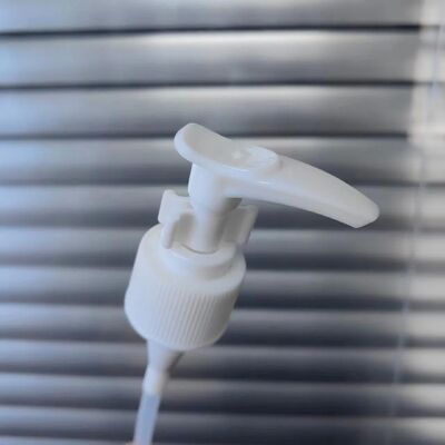 Custom 24/410 Lotion Pomp Clip Lock Witte Kleur Plastic Lotion Dispenser Lotion Pompen voor Shampoo Vloeibare Zeep