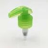 Kleurrijke PP lotion pomp dispenser schroef crème pomp
