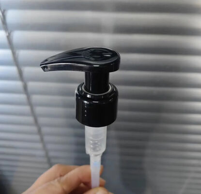 Lange nek bamboe 28 mm handlotion dispenser pomp voor shampoo fles K202-9