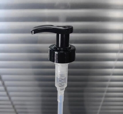 Plastic lotion pomp/vloeibare zeep/handwas dispenser pomp kap type pomp spuit K202-10