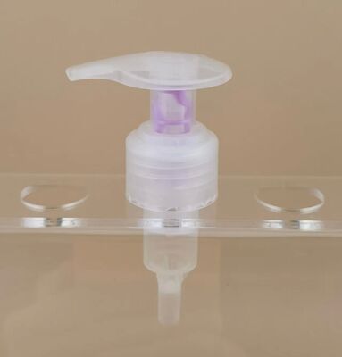 Doorzichtige linker-rechts vergrendeling lotion pomp voor bodywash