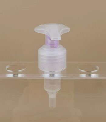Doorzichtige linker-rechts vergrendeling lotion pomp voor bodywash