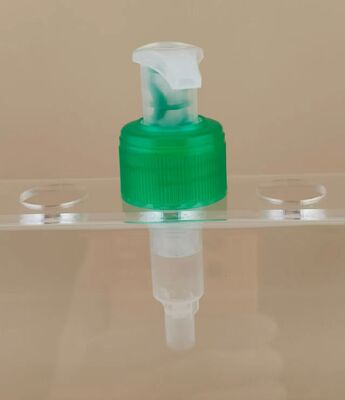 Nieuw ontwerp helder en groen linker-rechts lotion pomp voor shampoo