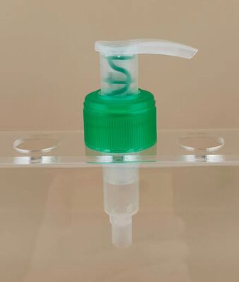 Nieuw ontwerp helder en groen linker-rechts lotion pomp voor shampoo