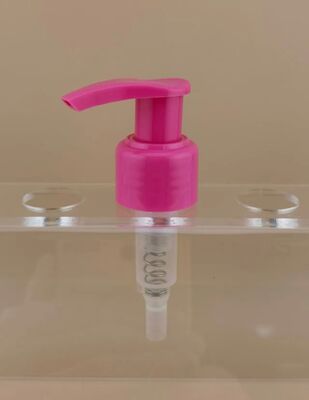 Nieuw ontwerp Roze Links-Rechts Lotion Pump voor cosmetica