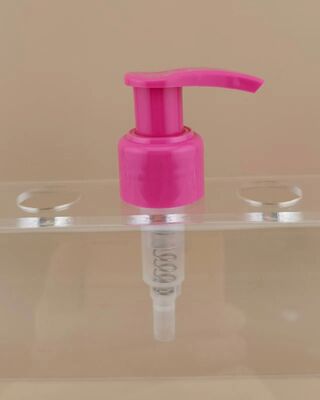 Nieuw ontwerp Roze Links-Rechts Lotion Pump voor cosmetica
