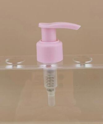 Roze linker-rechts vergrendeling lotion pomp voor meisjes cosmetica