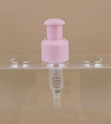 Roze linker-rechts vergrendeling lotion pomp voor meisjes cosmetica