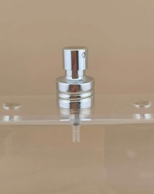 Gepersonaliseerde zilverachtige aluinknop fijne krimpspuitschroef voor parfum