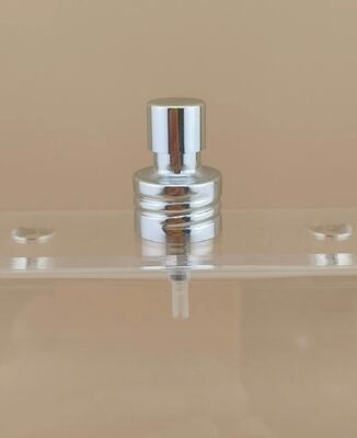Gepersonaliseerde zilverachtige aluinknop fijne krimpspuitschroef voor parfum