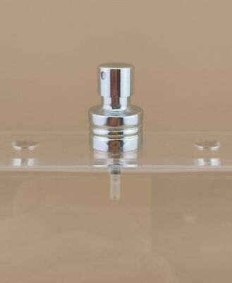 Gepersonaliseerde zilverachtige aluinknop fijne krimpspuitschroef voor parfum