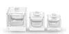 Luxe Leeg 30 ml 50 ml 100 ml Geur cosmetica Verpakking Glas Parfumfles