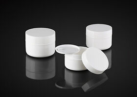 een reeks cosmetische verpakkingen Lotionskin Cream Jar voor gezichtsverzorging
