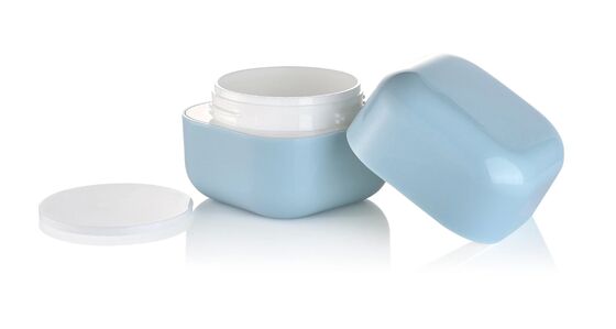 30g groothandel cosmetische huidverzorging PP plastic vierkante pot voor crème