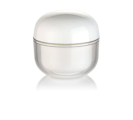 OEM Wit PP 30g Creme Cosmetic Ronde pot met dop voor cosmetica