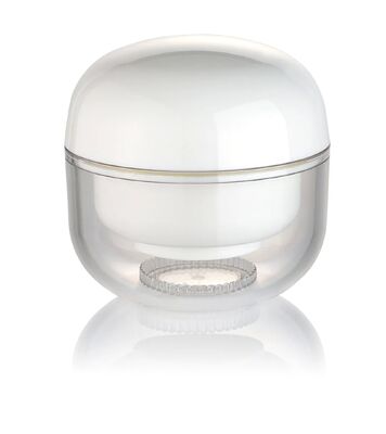 OEM Wit PP 30g Creme Cosmetic Ronde pot met dop voor cosmetica